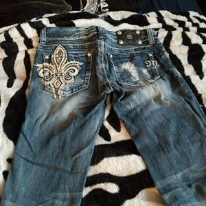 MissMe straight leg jean